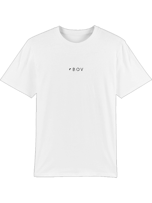 BOV Original T-Shirt / Small Logo / White